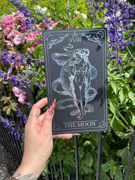 The Moon Tarot Foil Print