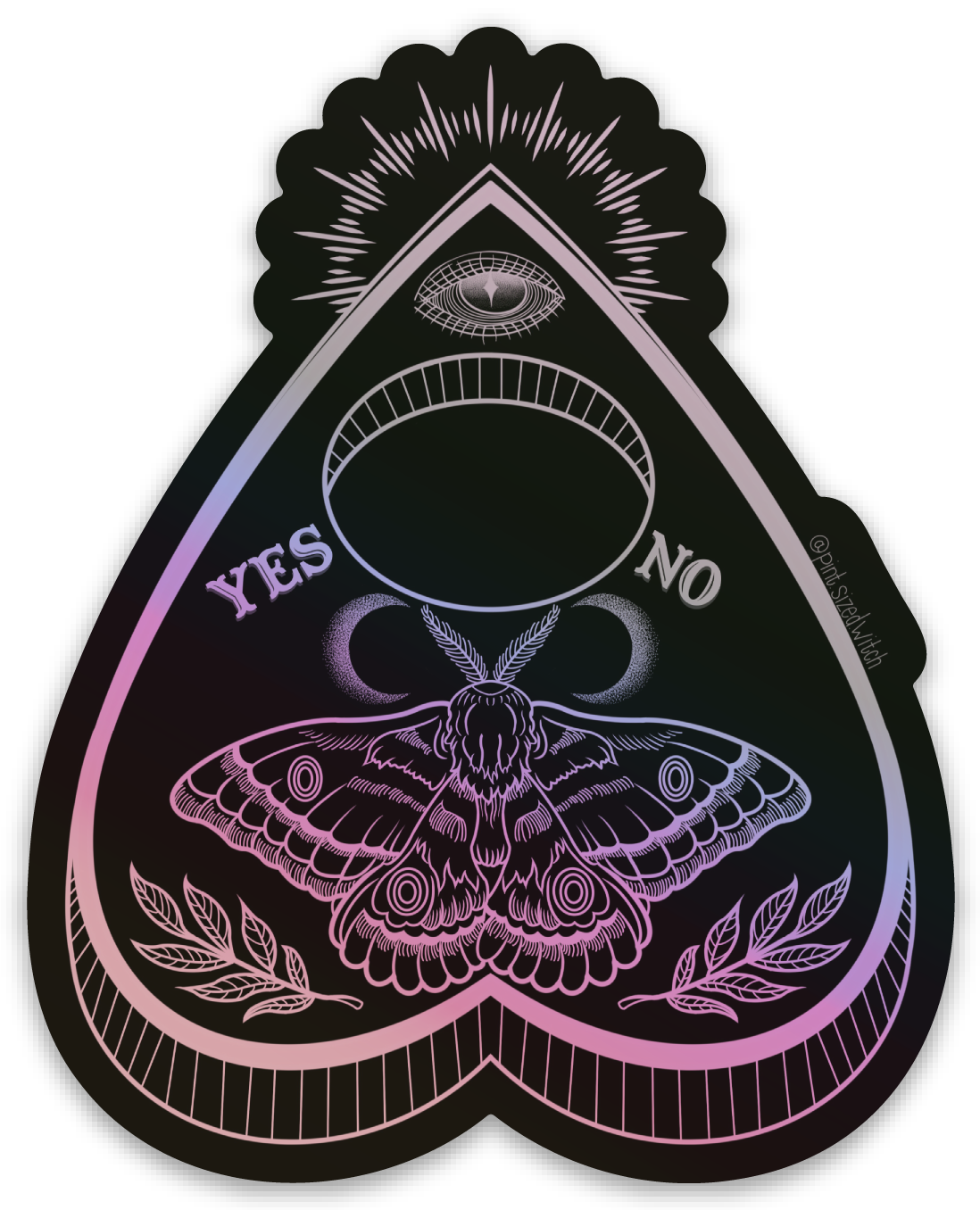 Planchette Holographic Sticker