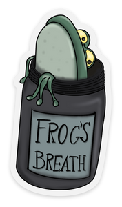 Frog's Breath Sticker