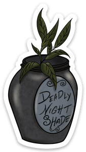 Deadly Nightshade Magnet